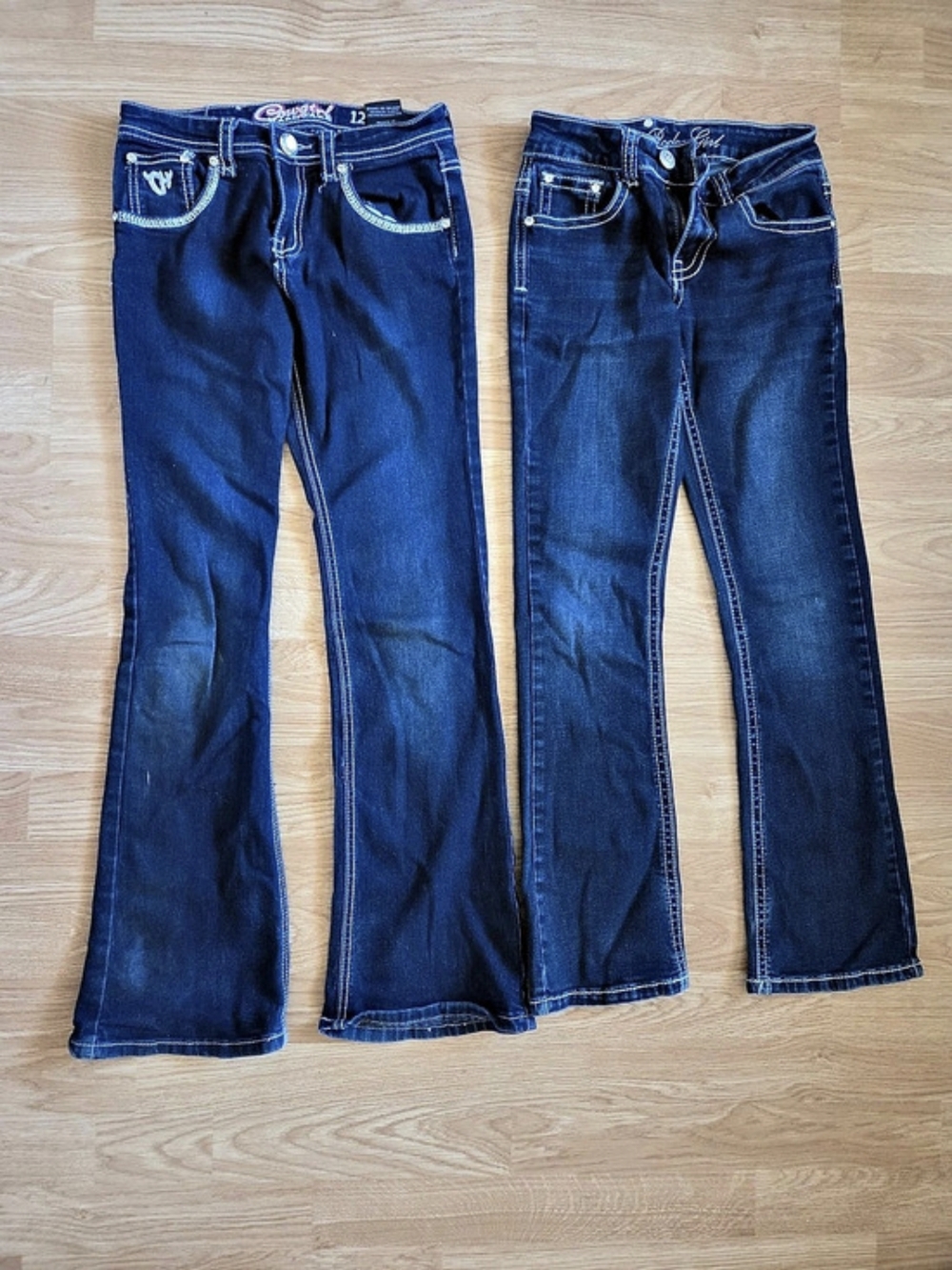 Girls Bootcut Jeans